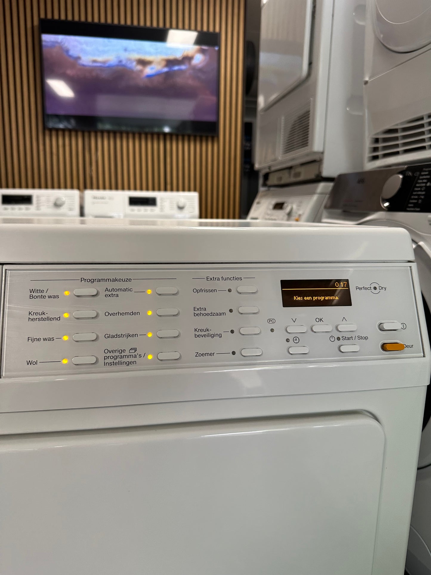 MIELE SOFTCARE 7KG A+++ WARMTEPOMPDROGER VRIJSTAAND