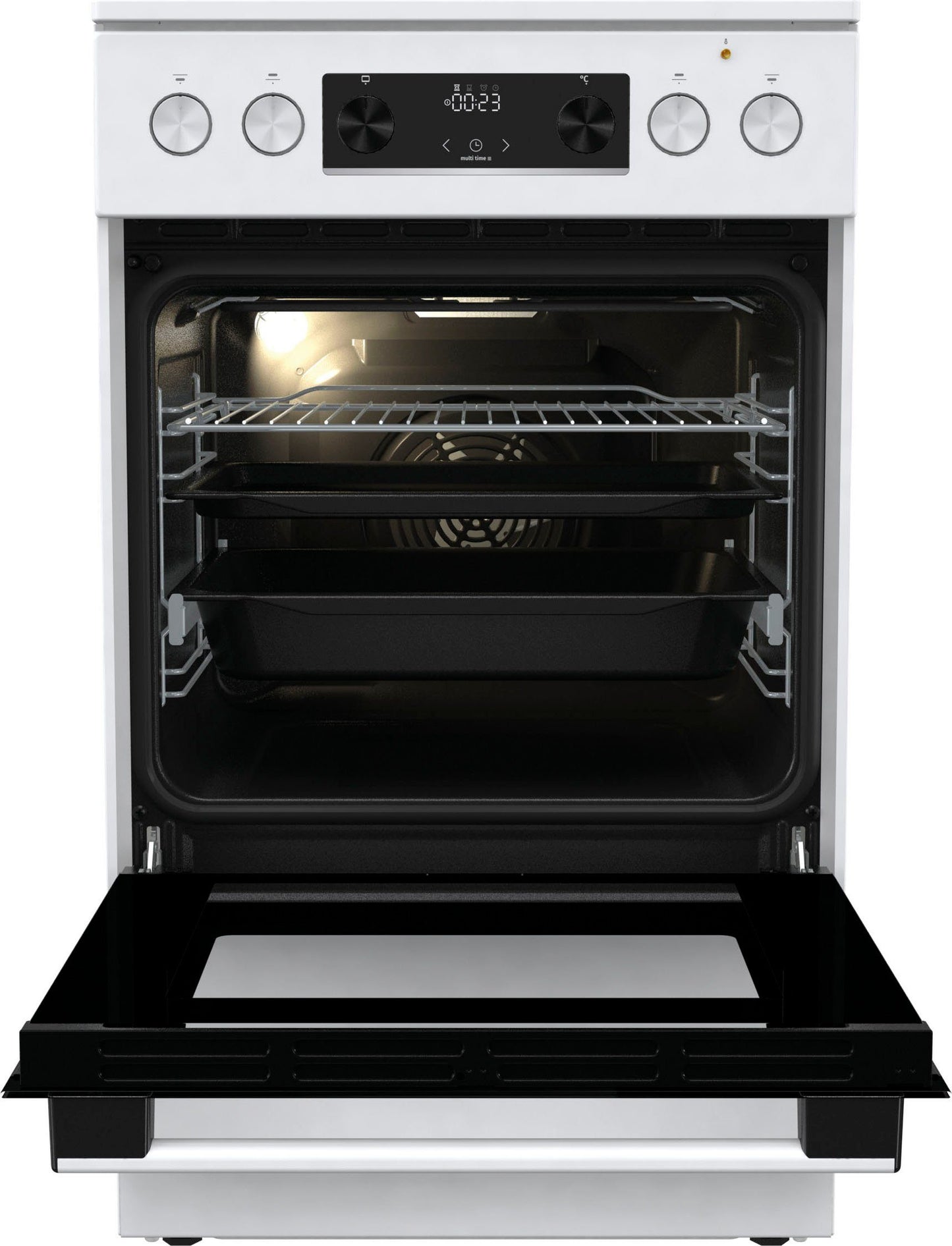 GORENJE 50CM Keramisch Fornuis vrijstaand GECS5C70SPAOT