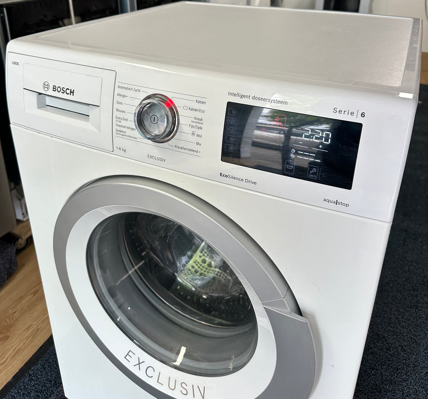 BOSCH Serie 6 IDOS 8KG A+++ Wasmachine