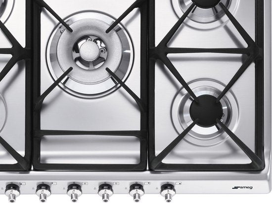 SMEG SDR70XG5 5 Pits gaskookplaat 70CM