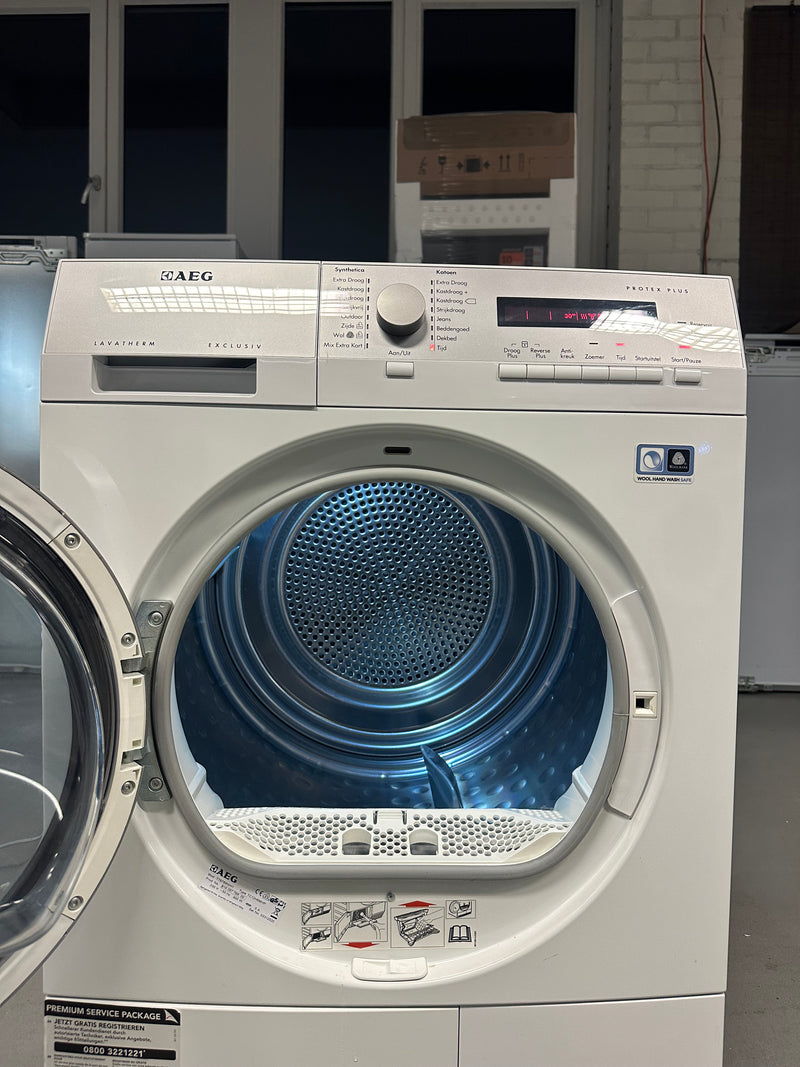 AEG || LAVATHERM EXCLUSIV || 8KG || WARMTEPOMPDROGER || AbsoluteCare System ||