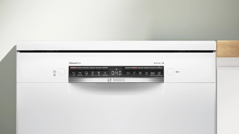 BOSCH || Serie 4 || Vrijstaand || Vaatwasser || HomeConnect || VarioSpeed Plus || EfficientDry || SMS4EVW08E