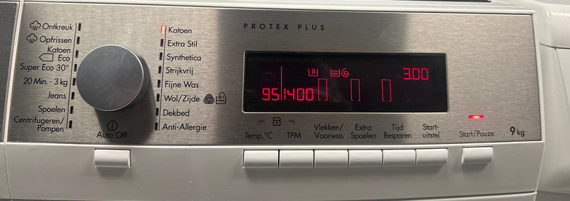 AEG || ÖKOMIX || PROTEX PLUS || 9KG || A+++ -50% || WASMACHINE || VOORLADER ||