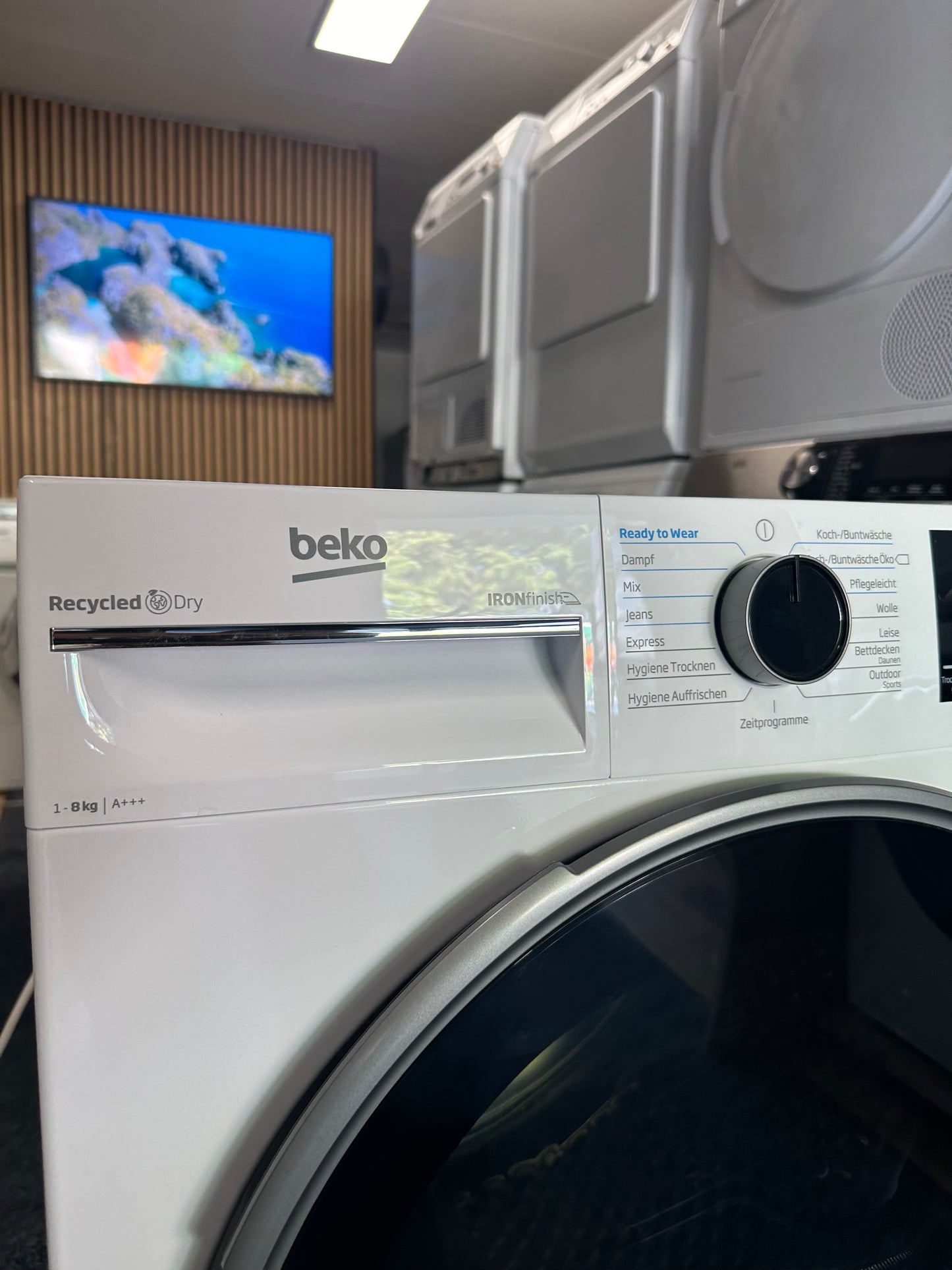 BEKO B5T4824IF 8KG WARMTEPOMPDROGER