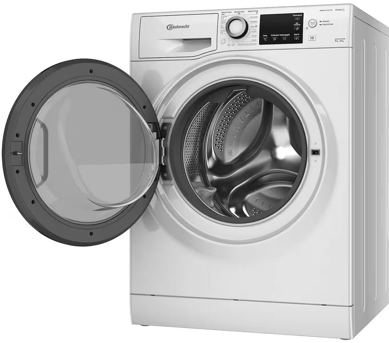 BAUKNECHT || 9KG || Was-droogcombinatie || Stoom || ActiveCare || WT Super Eco 96S 41 N