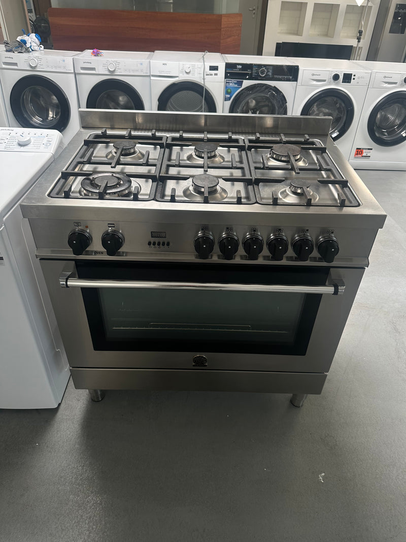 BERTAZZONI || 90CM || Gasfornuis || RVS || 6 Pits || Wokbrander ||