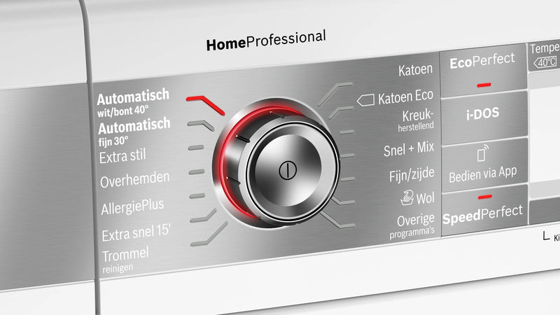BOSCH || Serie 8 || Home Professional || 9KG || WiFi || 1600T || Wasmachine