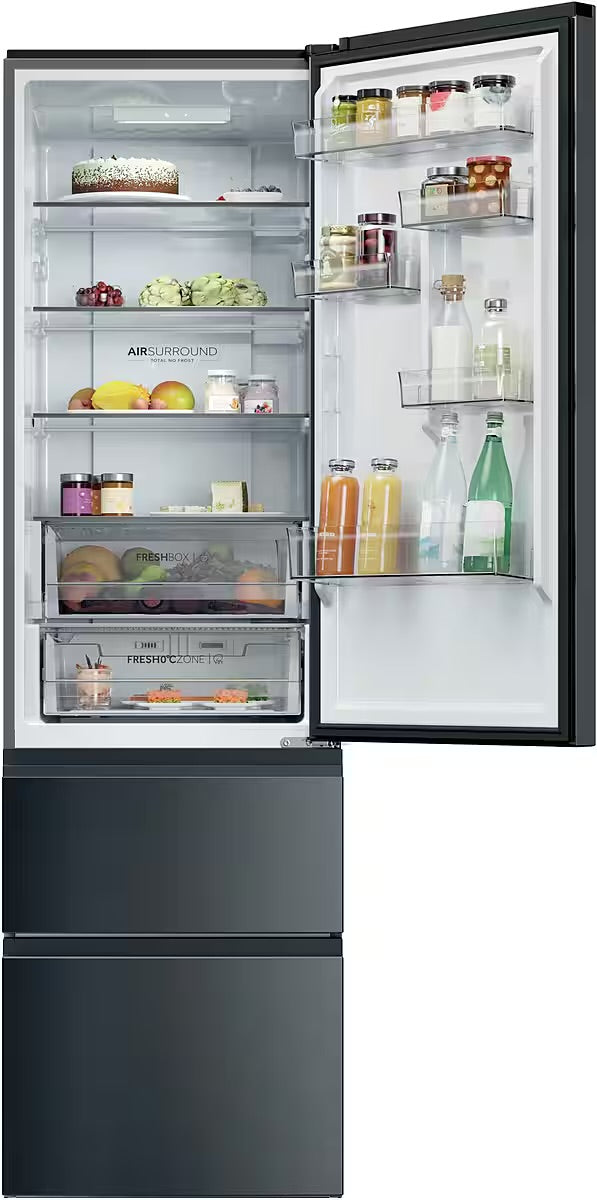 HAIER || 3D || Koelkast || Koelvriescombinatie || No Frost || 406L || MyZone || Daylight LED || HTR3620CNMP