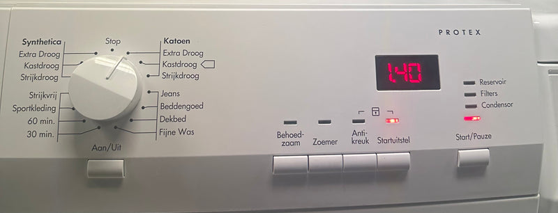 AEG || LAVATHERM || 8KG || CONDENSDROGER || VOORLADER ||