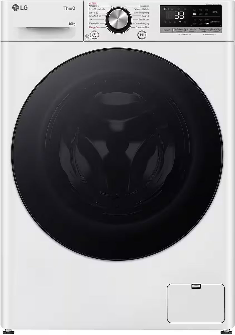 LG || ThinQ || 10KG || Wasmachine || Steam || WiFi || TurboWash 360 || F4WR700Y