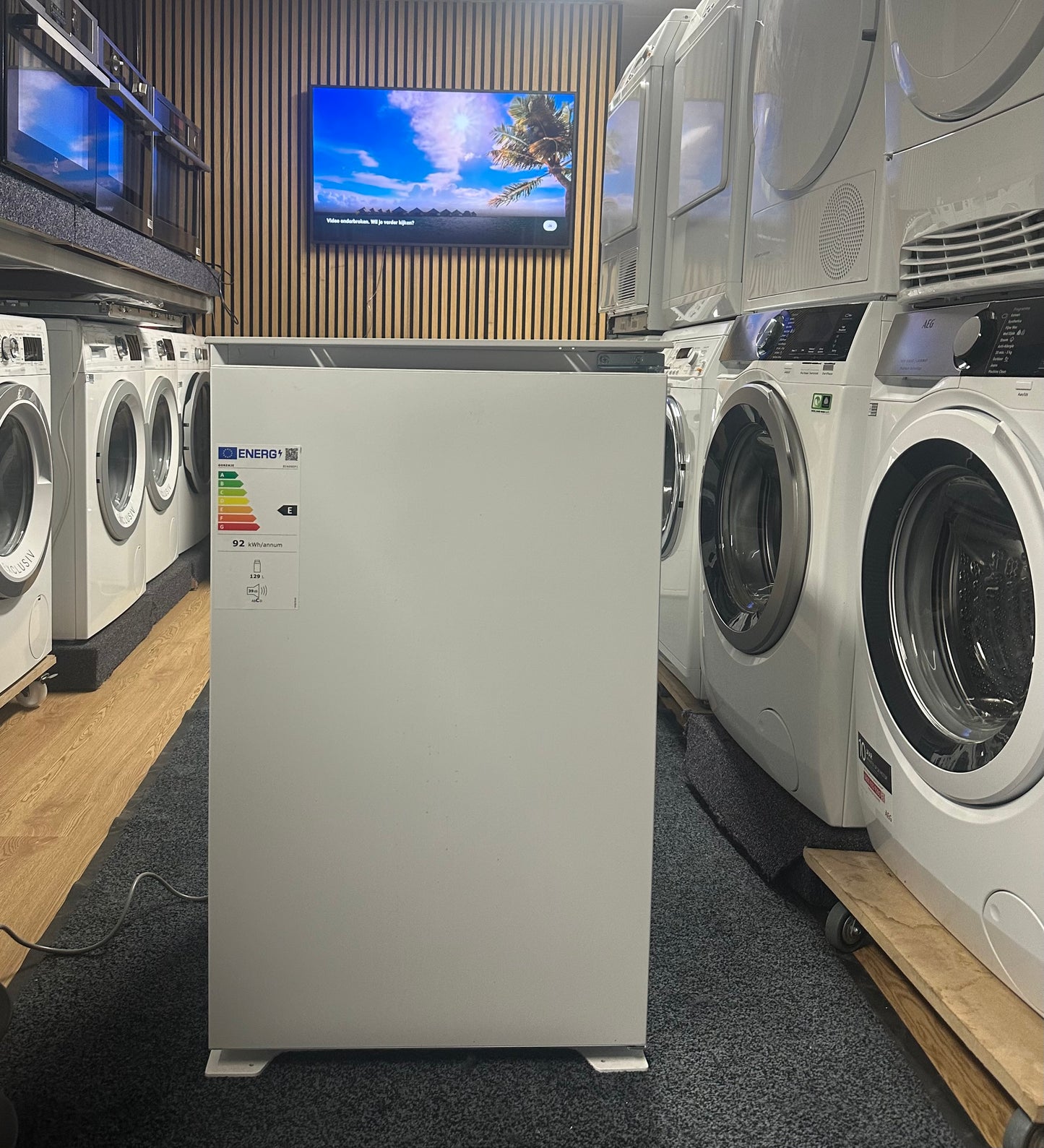GORENJE 88CM INBOUW KOELKAST RI409EP1
