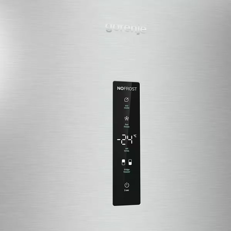 GORENJE || No FrostPlus || Koelkast || Koelvriescombinatie || AdaptTech || 300L || CrispZone || NRK619C61X4OT