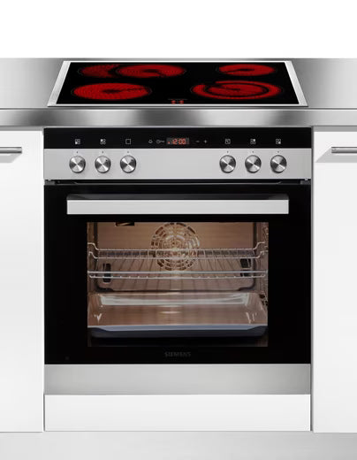 SIEMENS || Set || Inbouw || Fornuis || Oven & Kookplaat || 66L || 3D Hetelucht Plus || 4 Kookzones || 60CM || EQ110KA0Z