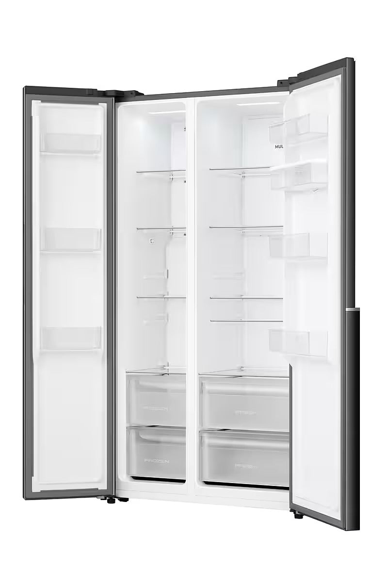 GORENJE || Side-by-side || Koelkast || No Frost || 547L || MultiFlow 360 || NRS917E41BXWD