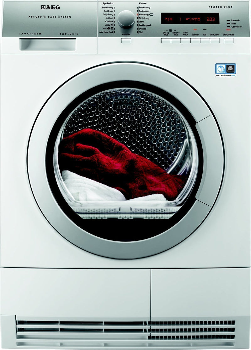 AEG || LAVATHERM EXCLUSIV || 8KG || WARMTEPOMPDROGER || AbsoluteCare System ||