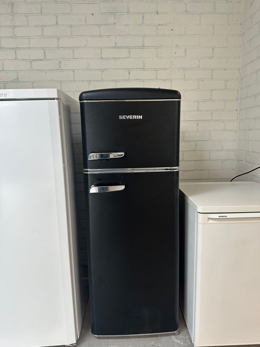 SEVERIN RETRO KOELVRIESCOMBINATIE KOELKAST VRIJSTAAND