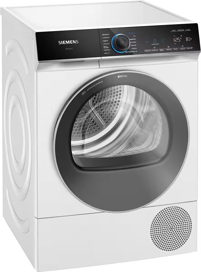 SIEMENS || IQ700 || 9KG || Warmtepompdroger || 56dB || SelfCleaning || HomeConnect || intelligentDrying || WQ46B2D41