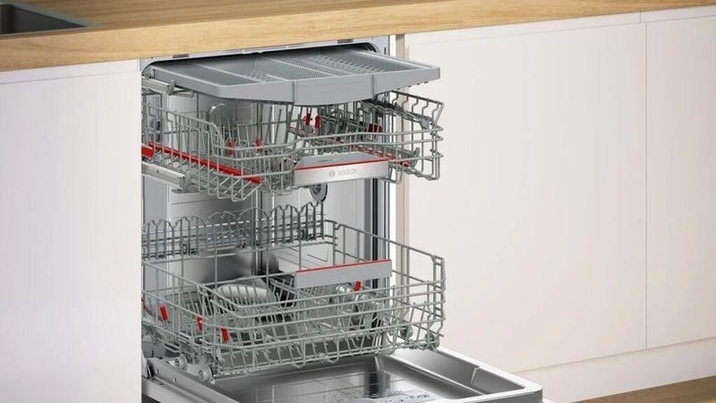 BOSCH || Onderbouw || Vaatwasser || Serie 6 || Zeolith || HomeConnect || PerfectDry || MaxFlex || SMU6ZCS16E