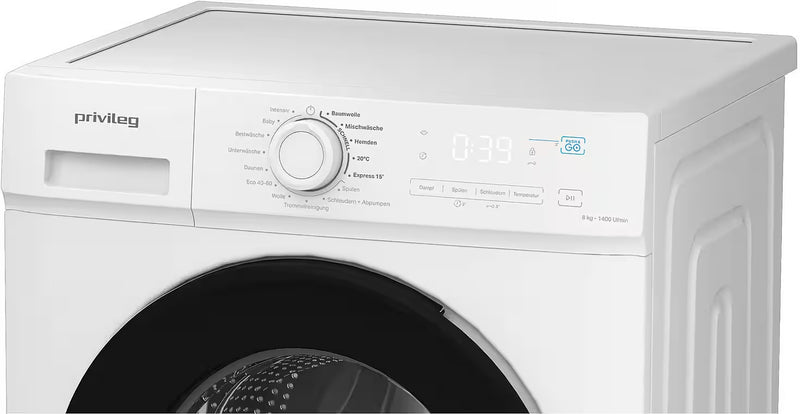 PRIVILEG (BAUKNECHT) || 8KG || Wasmachine || Push&Go || Stoom || A || PWFA 854A MY TIME DE ||