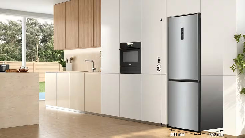 GORENJE || No FrostPlus || Koelkast || Koelvriescombinatie || AdaptTech || 300L || CrispZone || NRK619C61X4OT