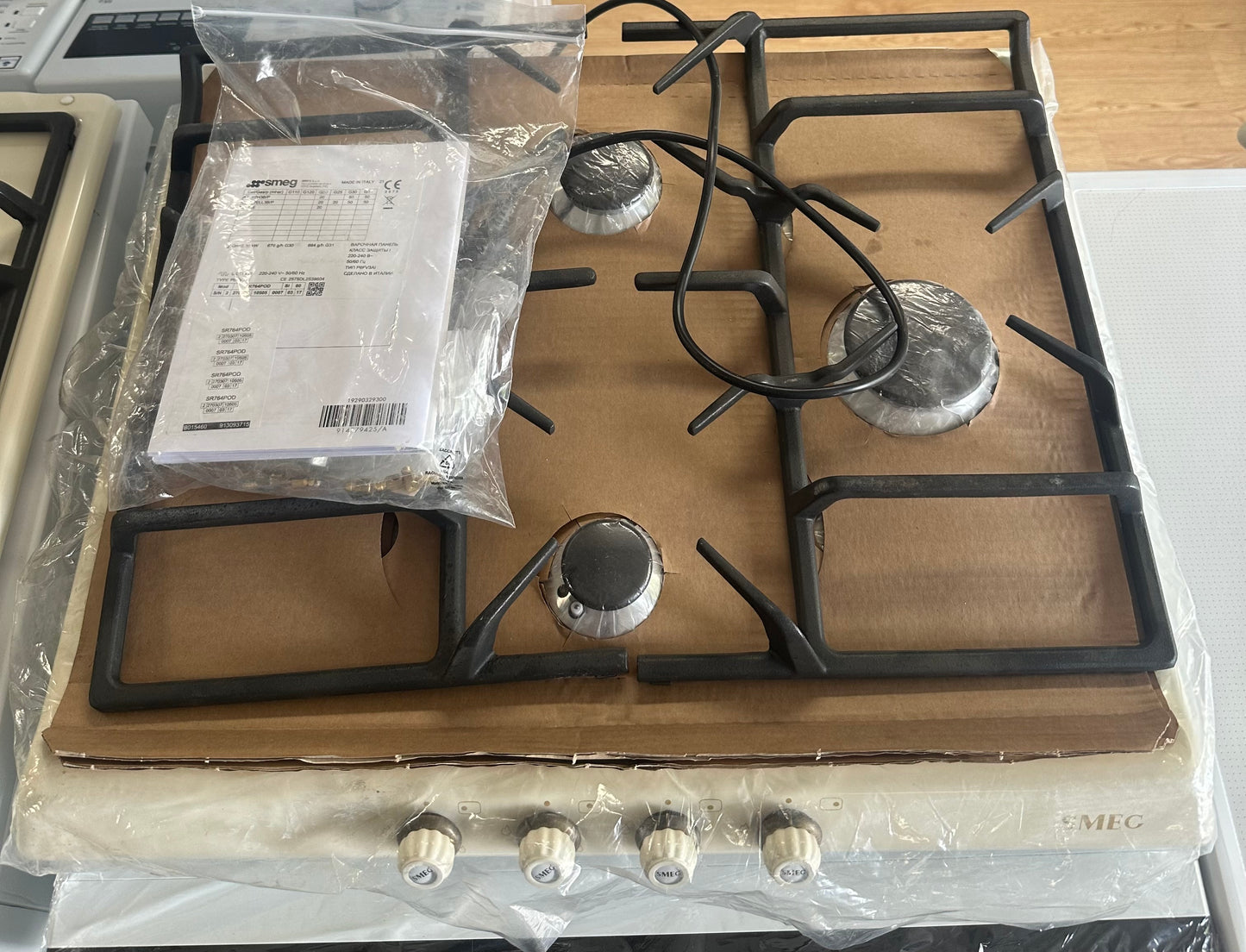 SMEG SR764PO Cortina 60CM Inbouw gaskookplaat