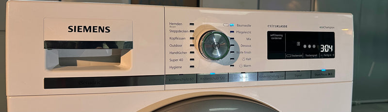 SIEMENS || IQ700 || 8KG || SelfCleaning || WARMTEPOMPDROGER || VOORLADER ||