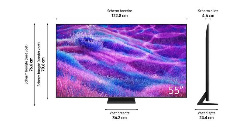 SAMSUNG || 55” || Neo QLED || NQ4 AI Gen2 || Motion Xcelerator || Neo Quantum HDR || 55QN83F ||
