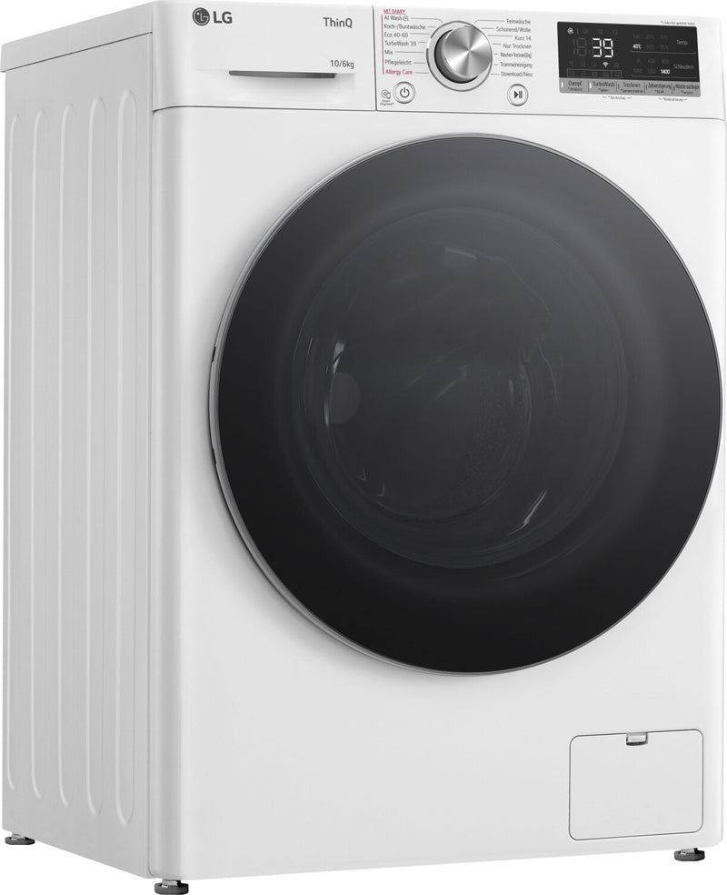 LG SERIE 7 || ThinQ || 10KG || Was-droogcombinatie || TurboWash || WiFi || Steam || W4WR70X61