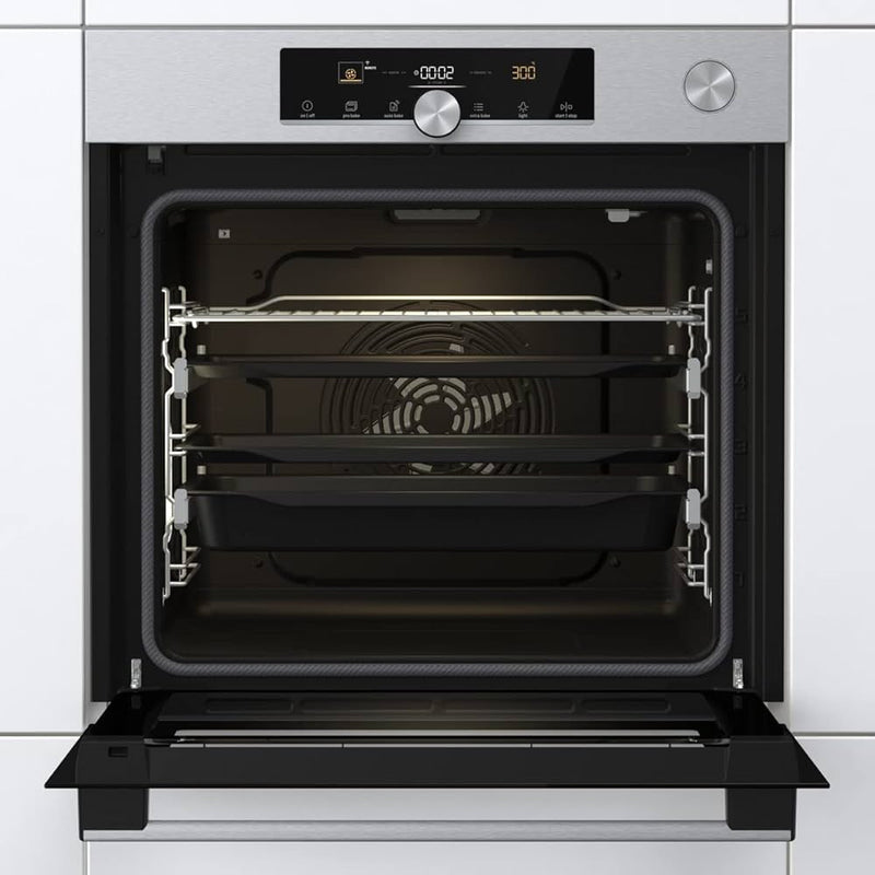GORENJE || INBOUW OVEN || 60CM || STOOM || 77L || WIFI || PYROLYSE || BPSA 6747 ||