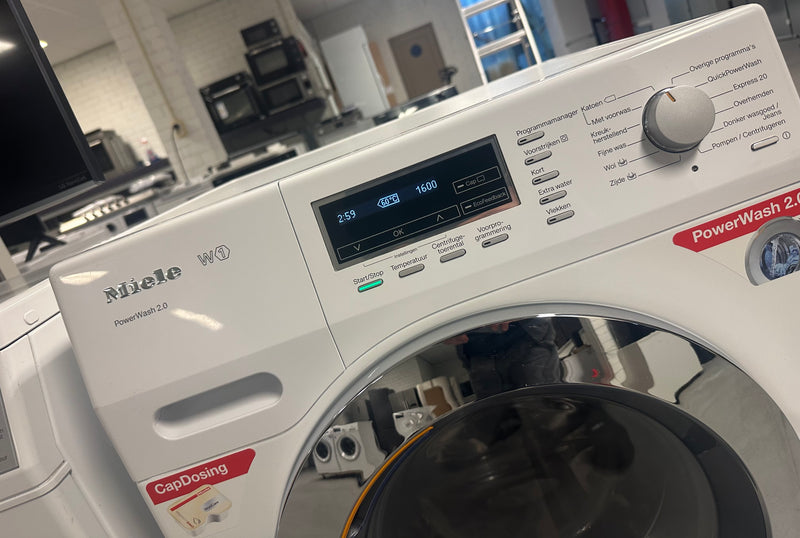 MIELE W1 POWERWASH 2.0 8KG 1600T WASMACHINE VRIJSTAAND VOORLADER