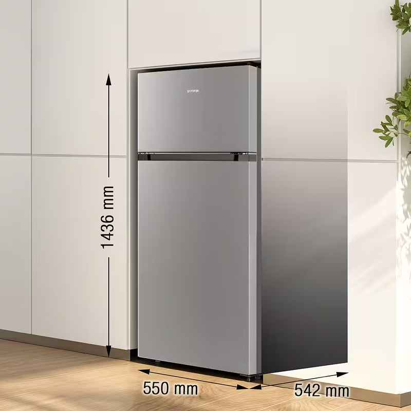 GORENJE || 143CM || Koelkast || Koelvriescombinatie || CrispZone || 206L || 55CM || RF414EPS4