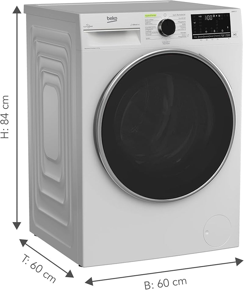 BEKO 10KG WAS-DROOGCOMBINATIE B3DFT510442W
