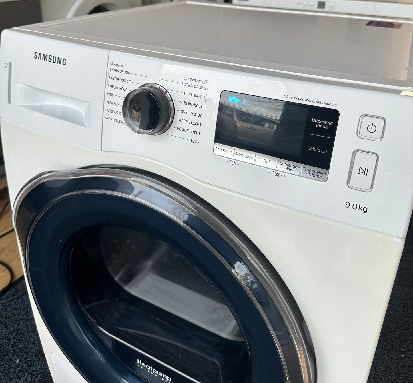 SAMSUNG 9KG A+++ Warmtepompdroger