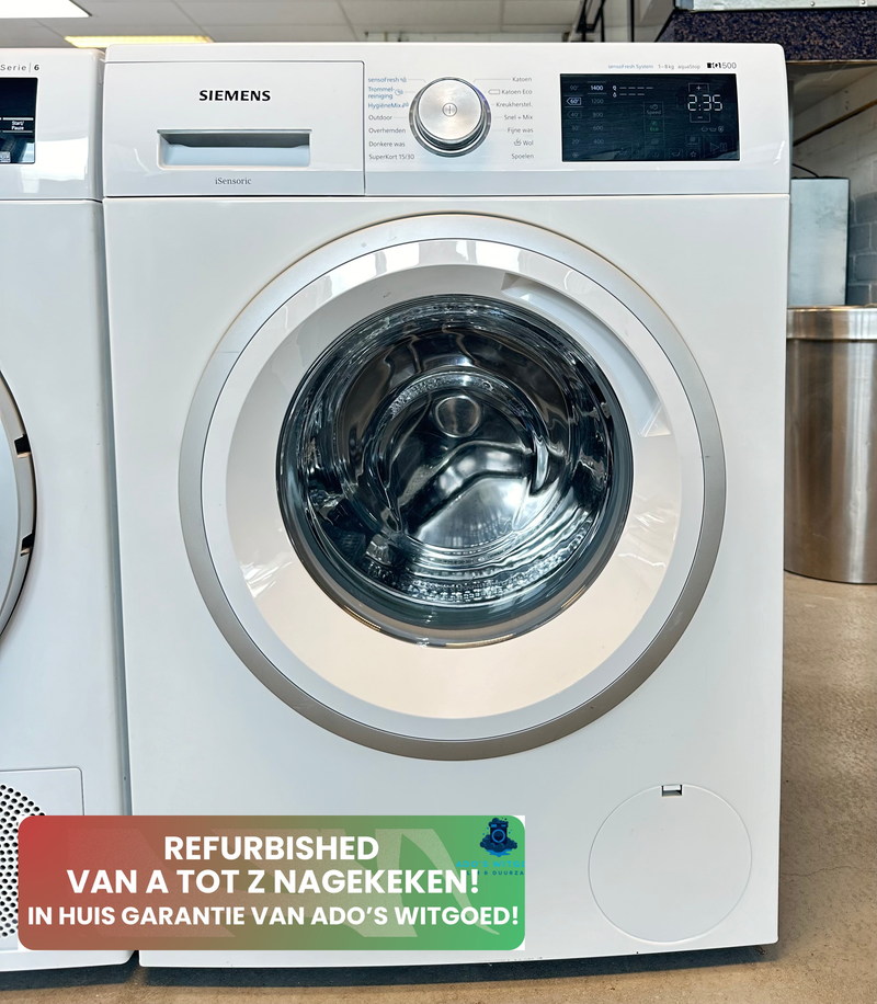 SIEMENS || IQ500 || 8KG || WASMACHINE || SensoFresh || iQdrive || speedPack L ||