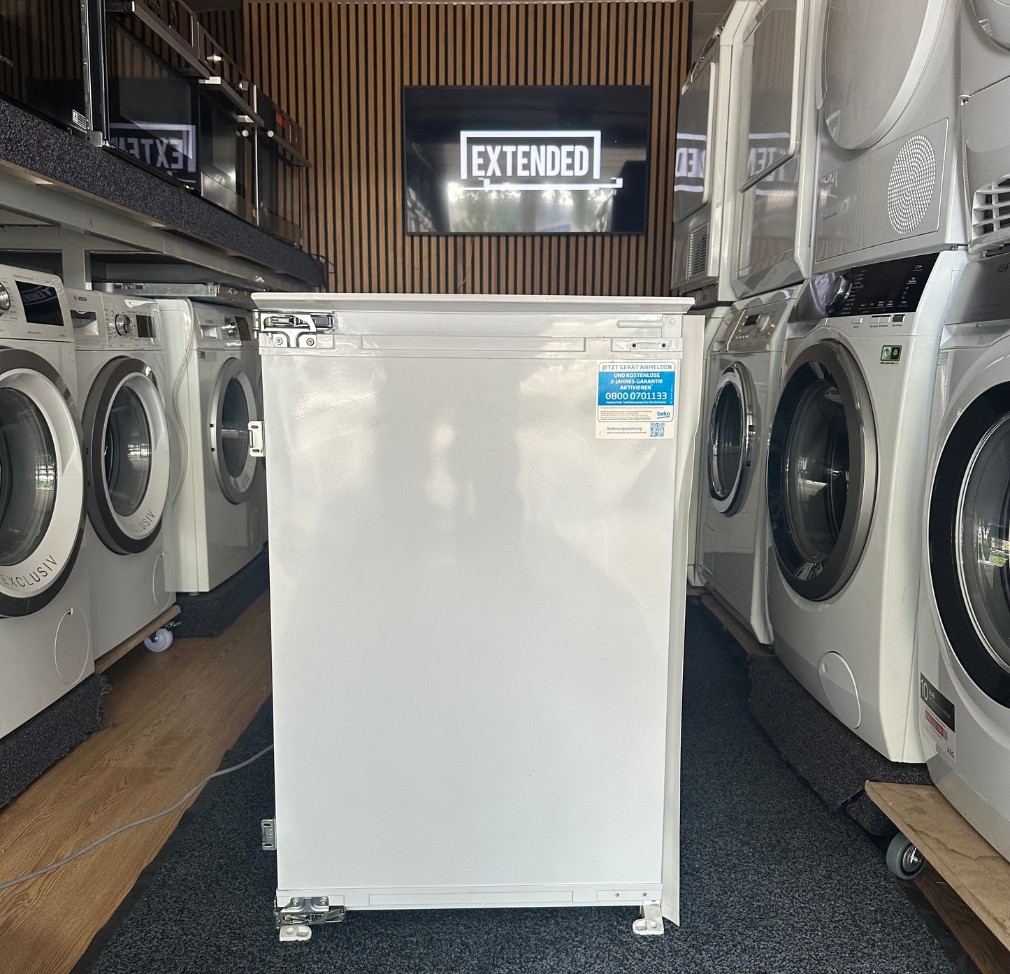 BEKO 88CM INBOUW KOELKAST MET VRIESVAK B1754FN