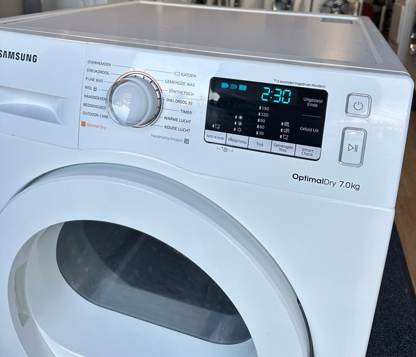 SAMSUNG OptimalDry Warmtepompdroger A+++