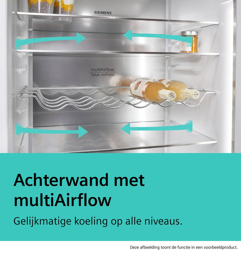 SIEMENS || IQ500 || Koelvriescombinatie || Koelkast || NoFrost || 363L || A || KG39NAIAU