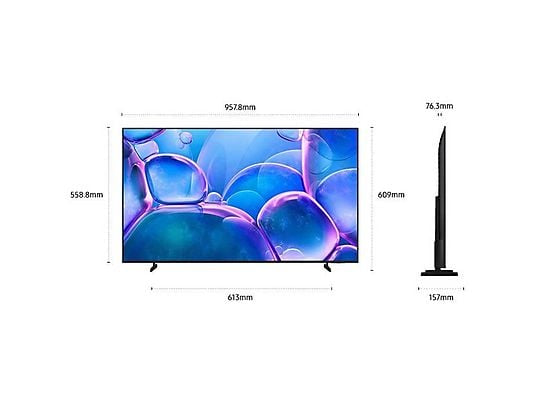 SAMSUNG || 43” || Crystal UHD 4K || HDR10+ || Crystal Processor || 43U7005F