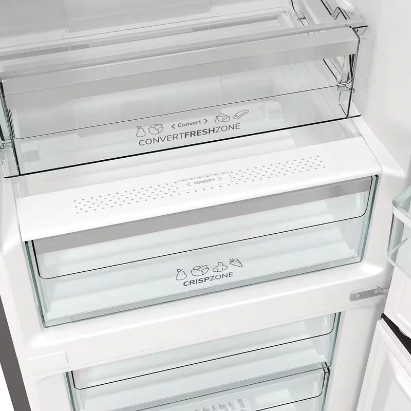 GORENJE || No FrostPlus || Koelkast || Koelvriescombinatie || AdaptTech || 300L || CrispZone || NRK619C61X4OT