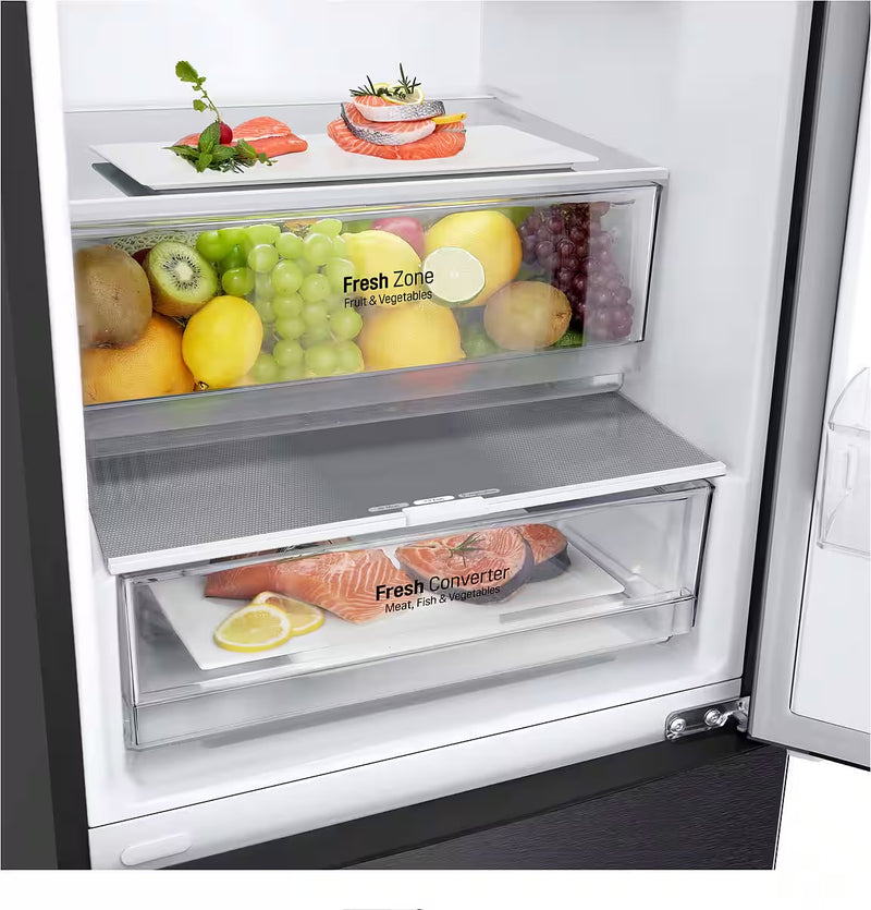 LG || 203CM || Total NoFrost || Koelvriescombinatie || Koelkast || DoorCooling+ || LINEARCooling || GBP62PZNCC