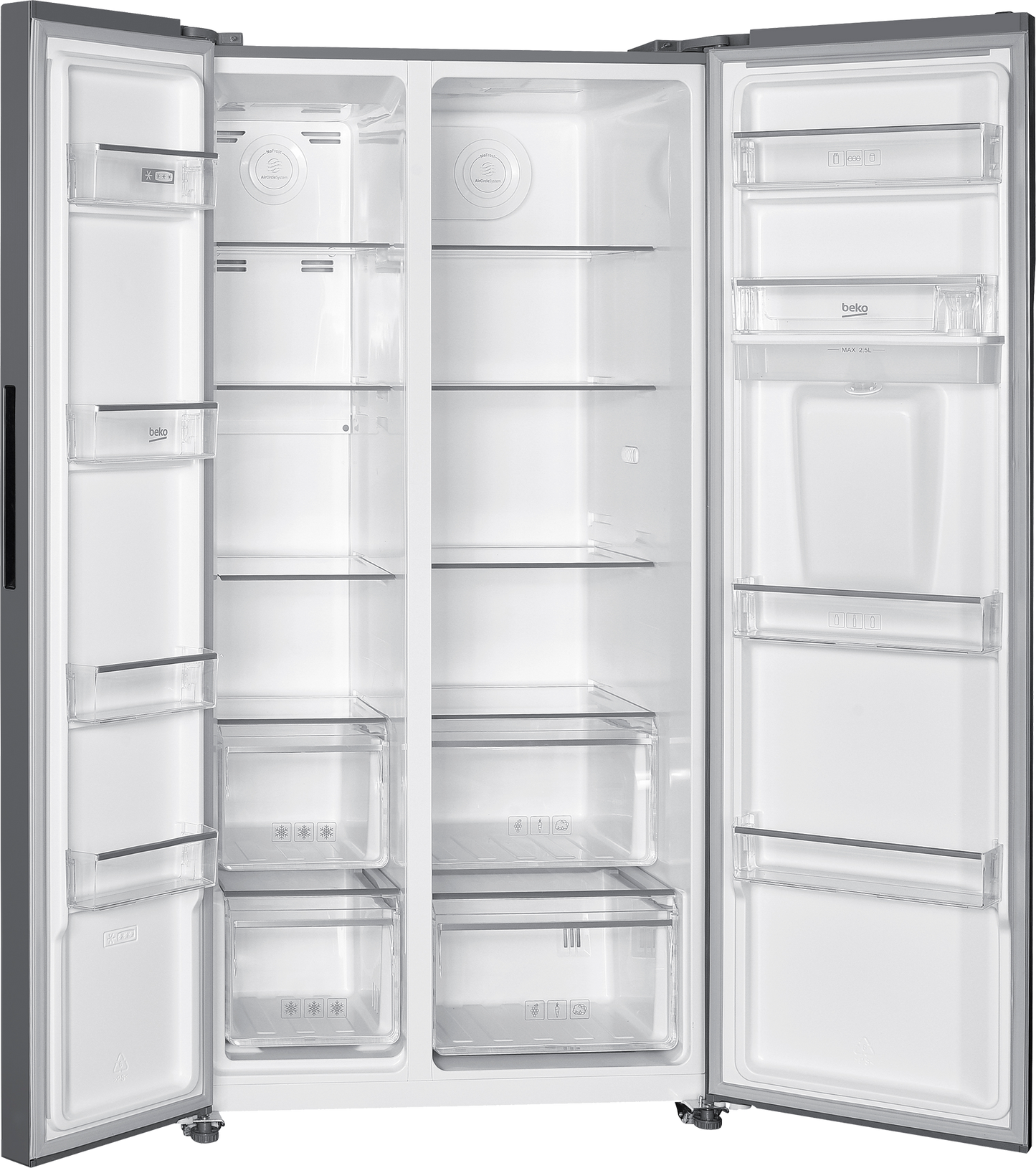 BEKO AMERIKAANSE KOELKAST GNO5322WDXPN