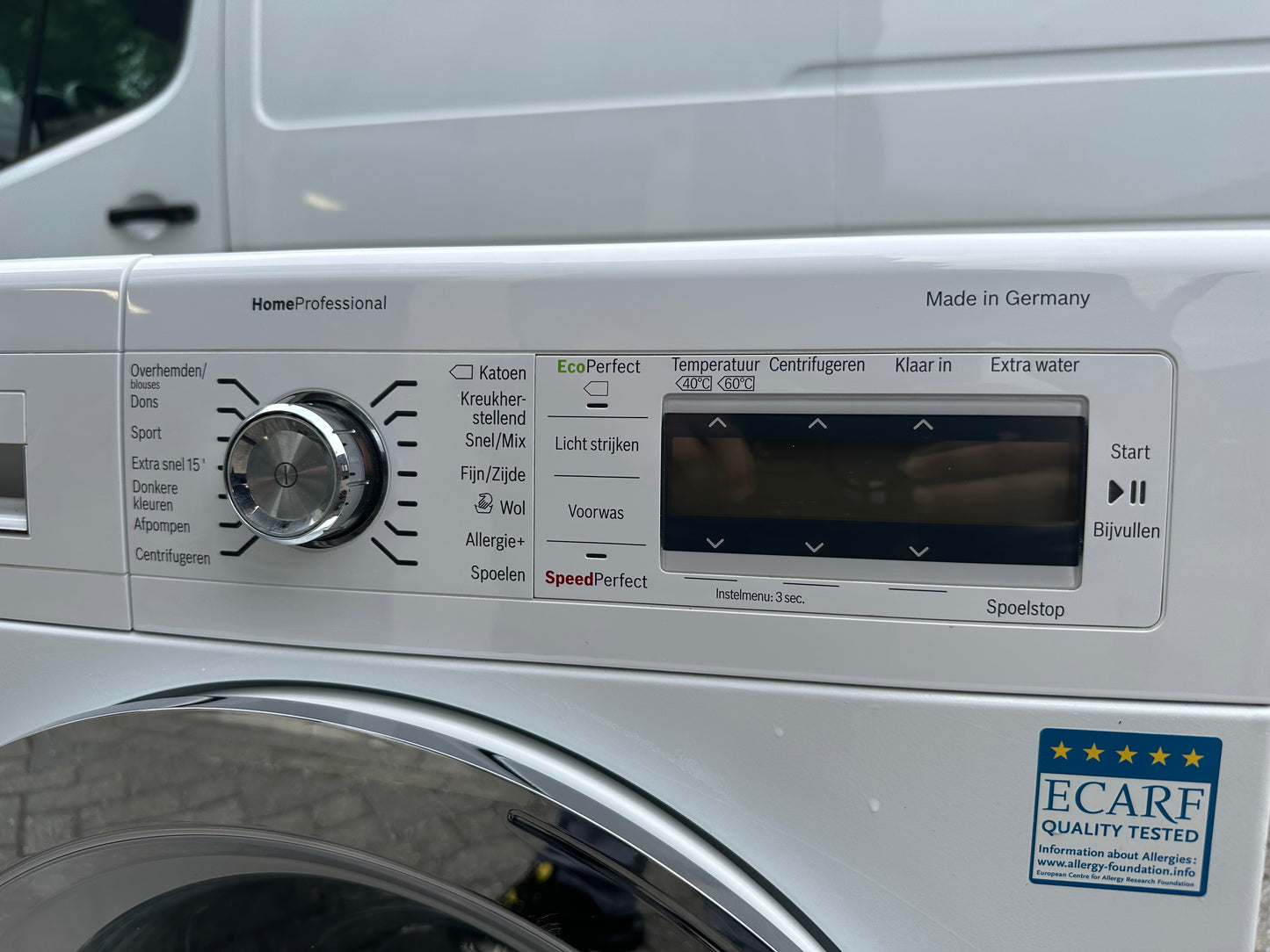 BOSCH 9KG HomeProfessional A+++ -10% Wasmachine voorlader