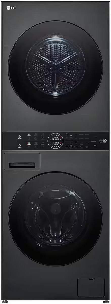 LG || WashTower || 12KG || TurboWash || Steam AllergyCare || Was-droogcombinatie || WT1210BBF