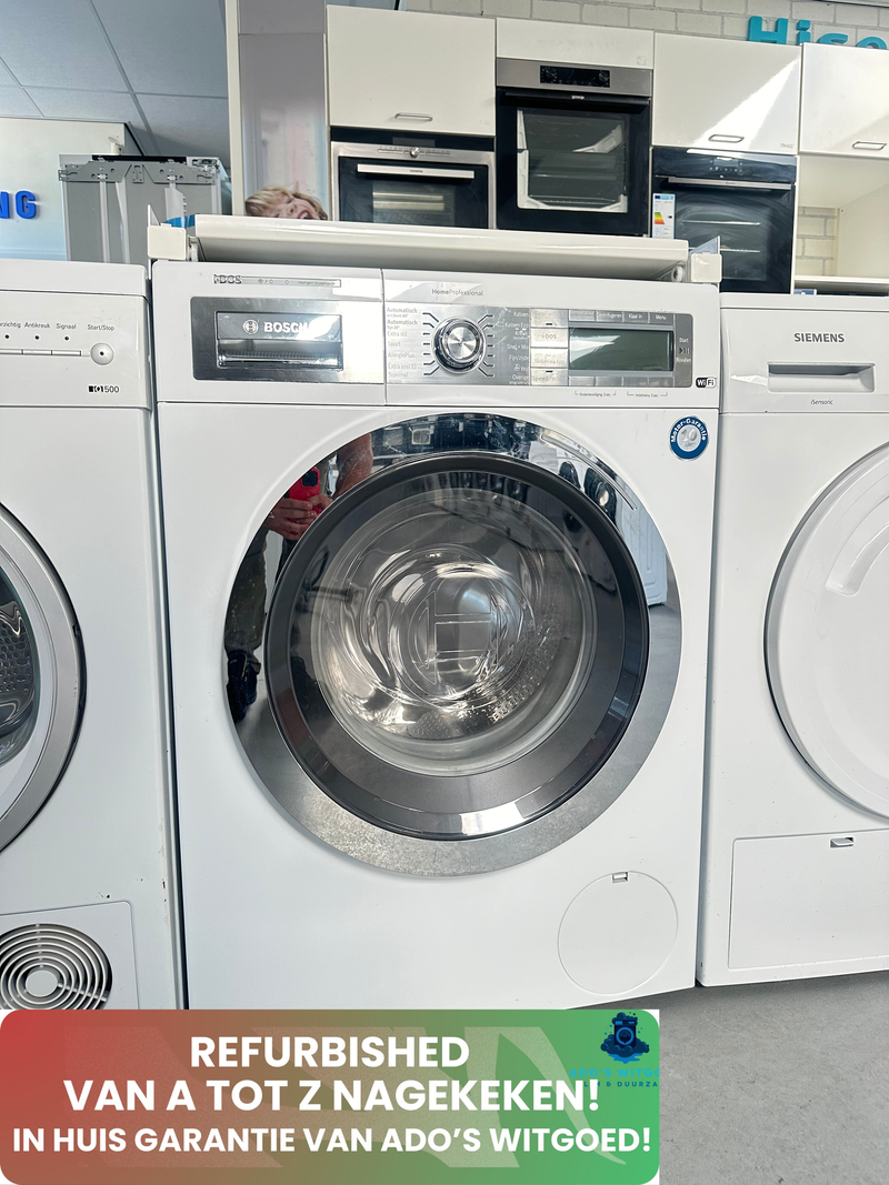 BOSCH || Serie 8 || Home Professional || 9KG || WiFi || 1600T || Wasmachine