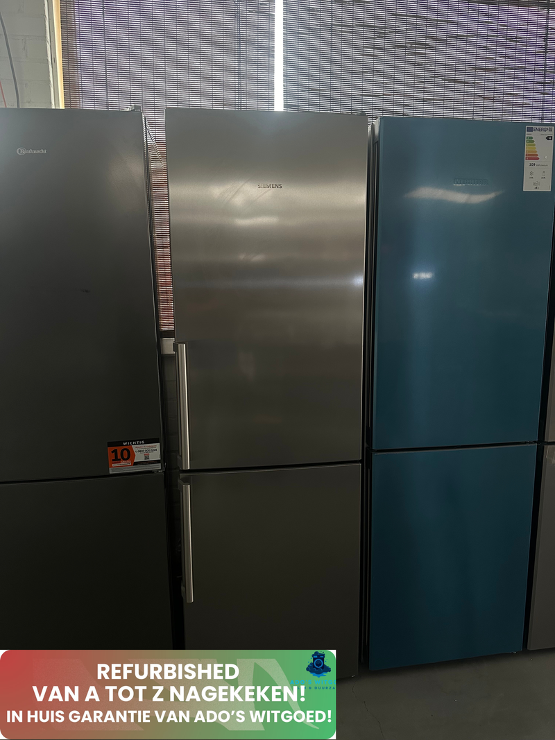 SIEMENS || IQ500 || RVS || Koelvriescombinatie || Koelkast || 302L || HyperFresh