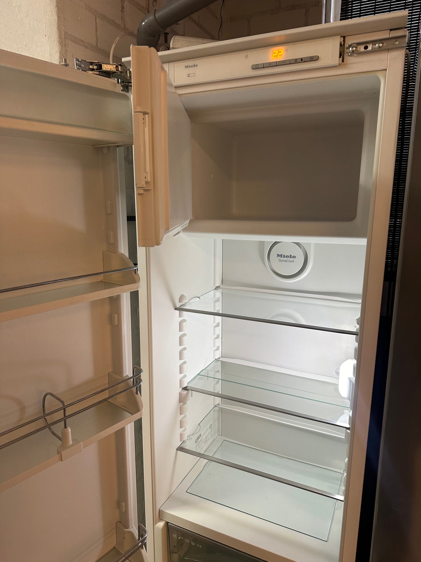 MIELE 178CM INBOUW KOELVRIESCOMBINATIE KOELKAST