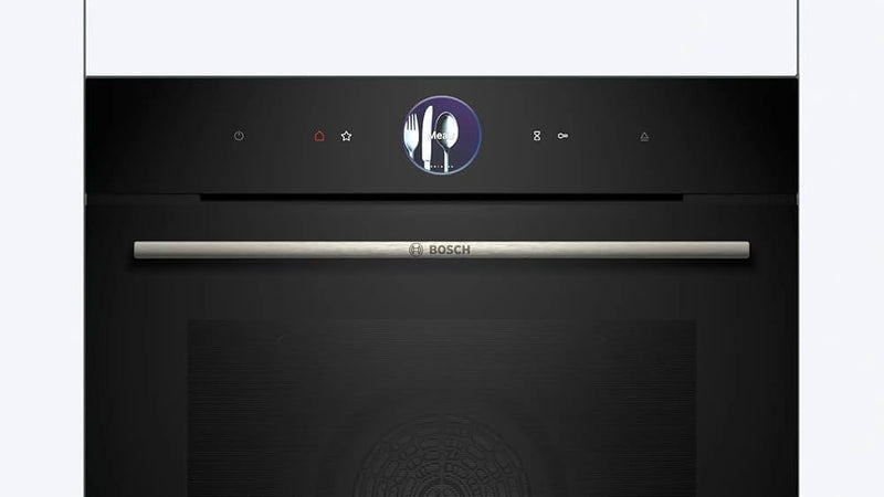 BOSCH || SERIE 8 || COMBI-STOOMOVEN || INBOUW || AirFry || HomeConnect || 71L || Pyrolyse || HRG7764B1
