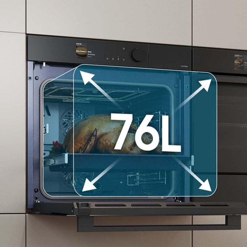 SAMSUNG BESPOKE || 76L || INBOUW || OVEN || PYROLYSE || Air Sous Vide || NV7B44503DB ||