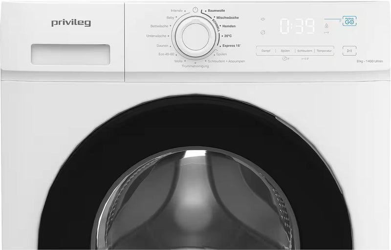 PRIVILEG (BAUKNECHT) || 8KG || Wasmachine || Push&Go || Stoom || A || PWFA 854A MY TIME DE ||