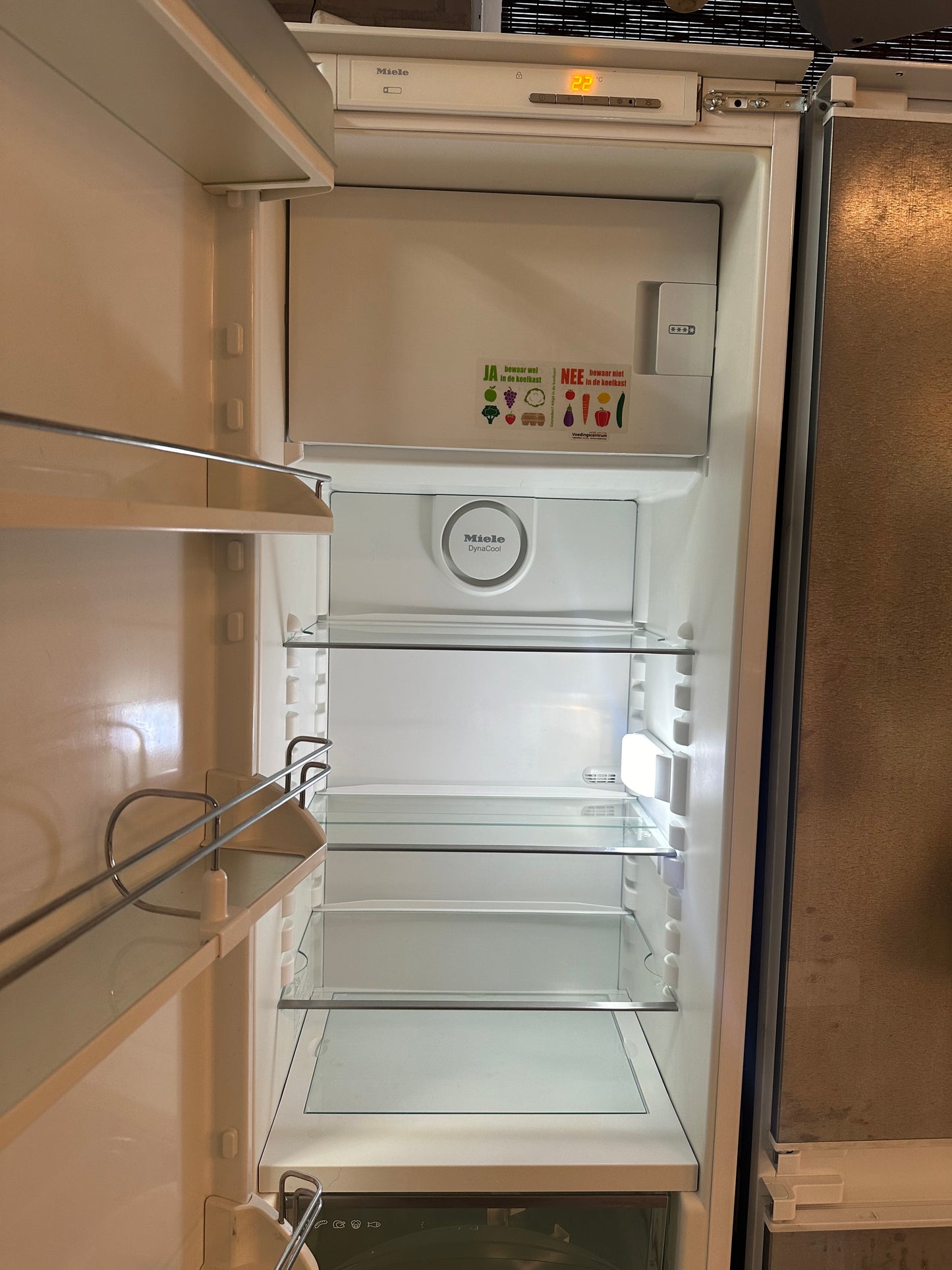 MIELE 178CM INBOUW KOELVRIESCOMBINATIE KOELKAST